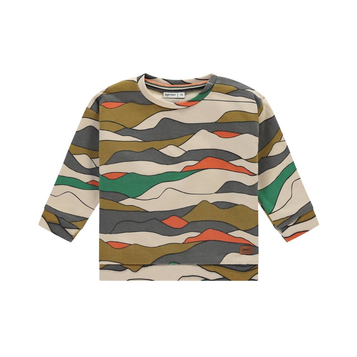 New Babyface Boys' Sunset Horizon Sweatshirt In Corn
